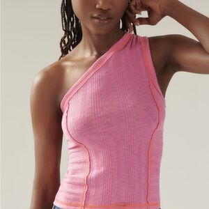 Anthropologie One-Shoulder Knit Top from Pilcro, Size M